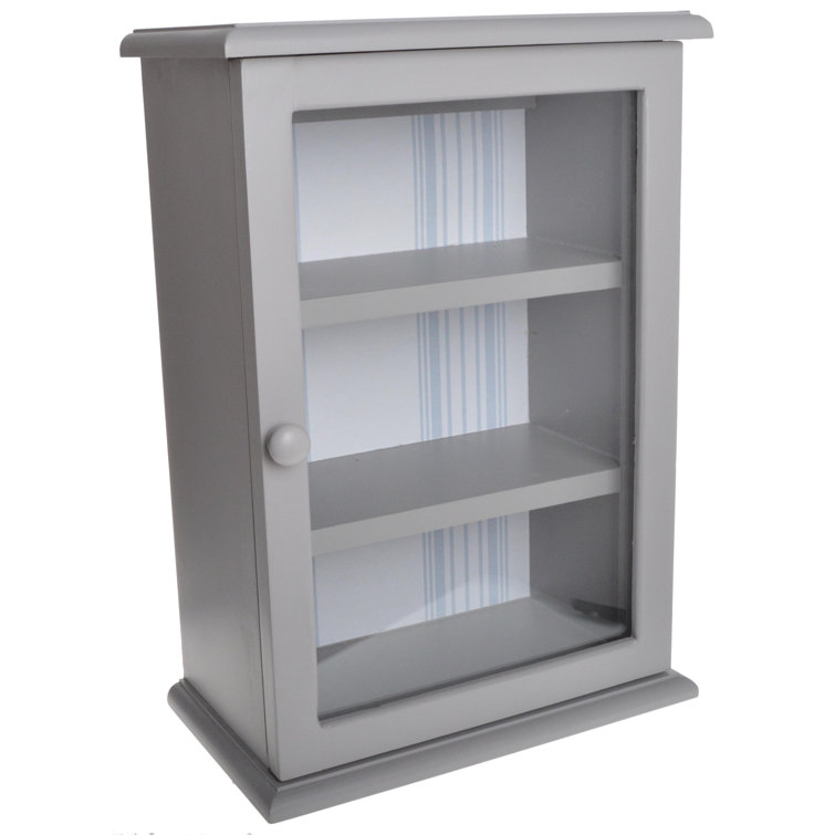 Brambly Cottage Adebowale Wall Mounted Curio Wayfair.co.uk